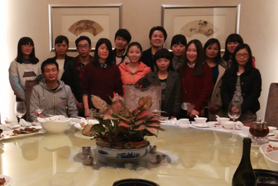 公司成員2014年廣州酒家相片